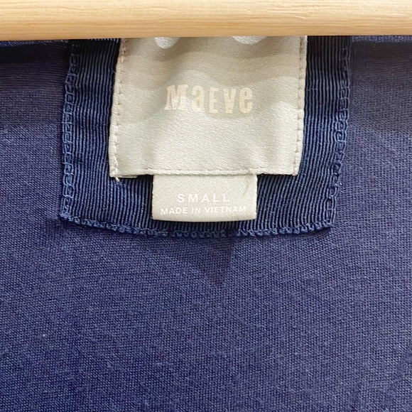 Anthropologie Maeve Amelia Column Stripe Wrap Dress Size Small - Picture 13 of 15